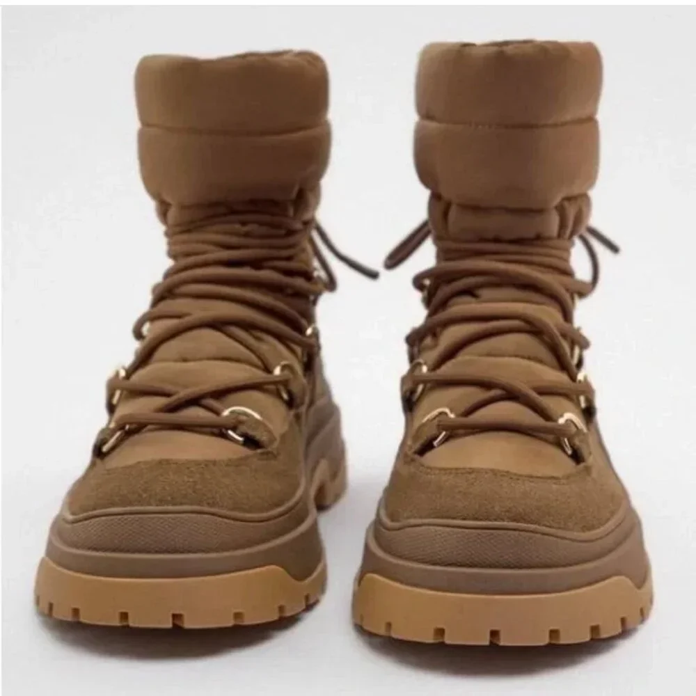 Zara Puffer Boots